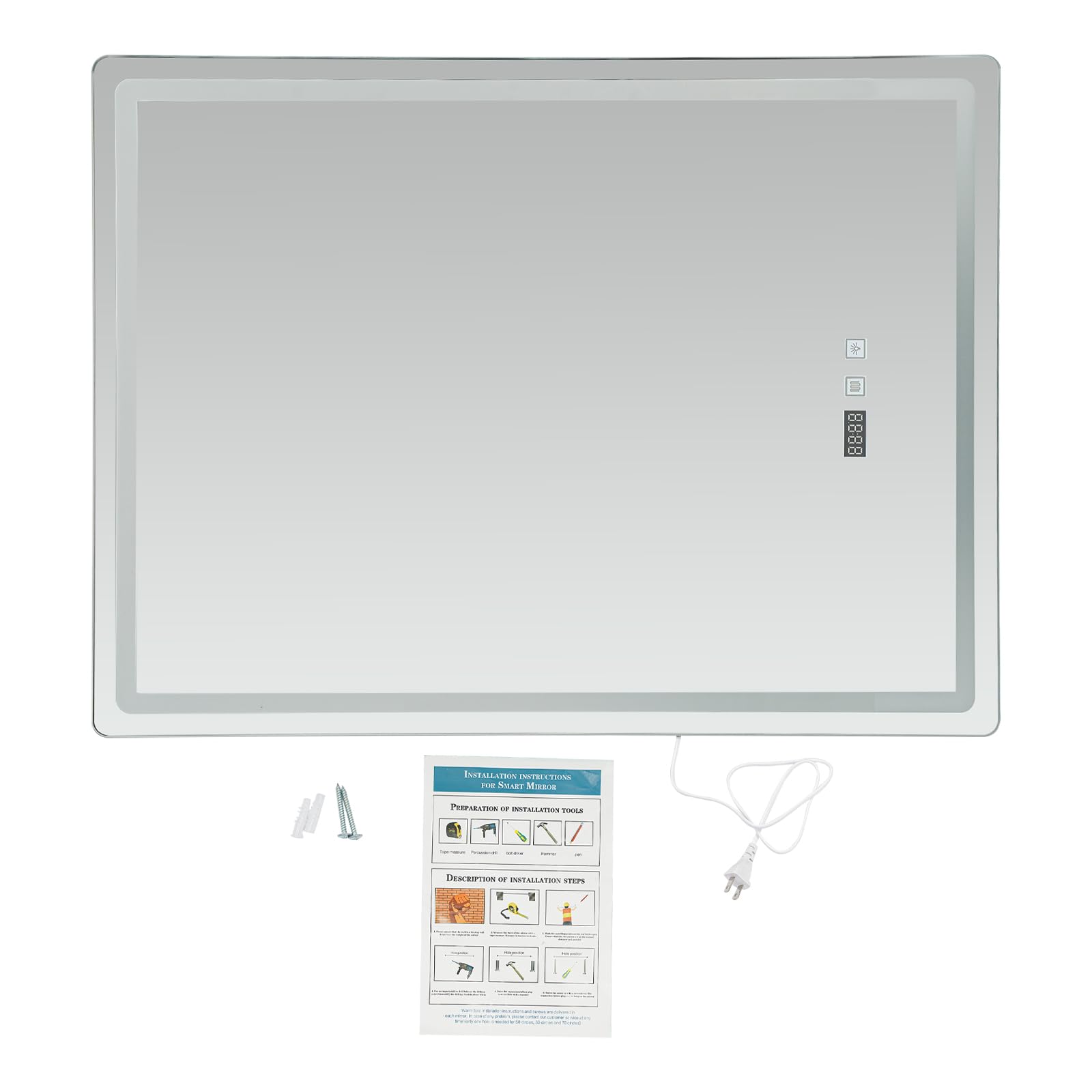 LED Bathroom Wall Mirror, 500x - Bathroom Mirror Led recensie en prijs
